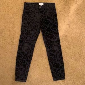 Girls Children’s Place Velvet Paisley Pants